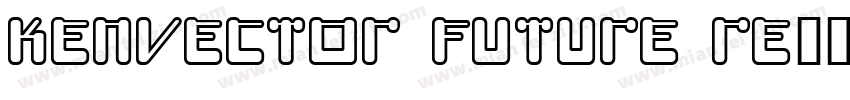 KenVector Future Re字体转换